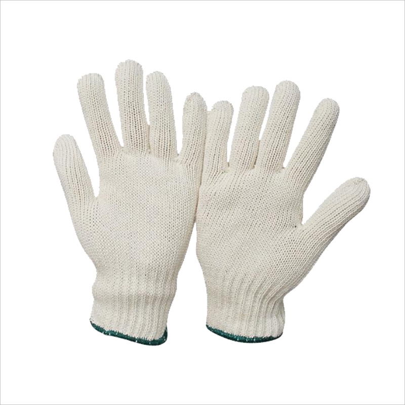 白山Wear-resistant cotton gloves