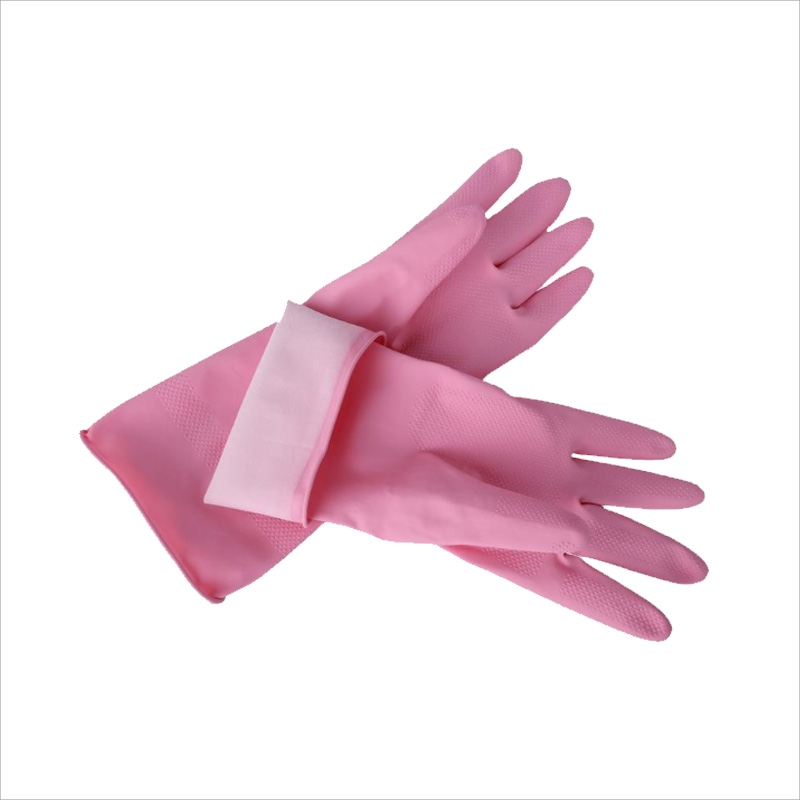 Waterproof latex gloves