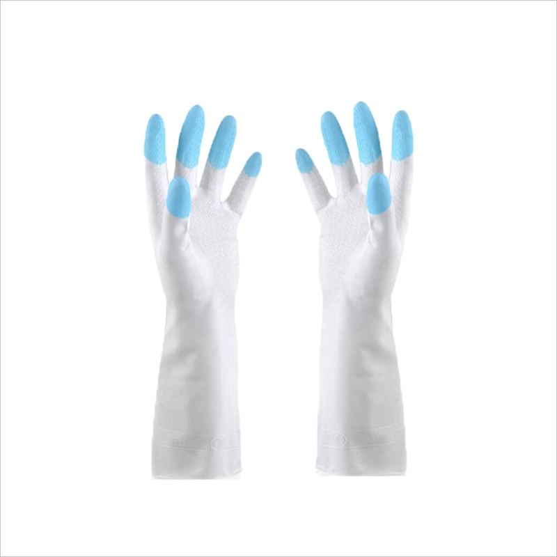 Nitrile housework gloves