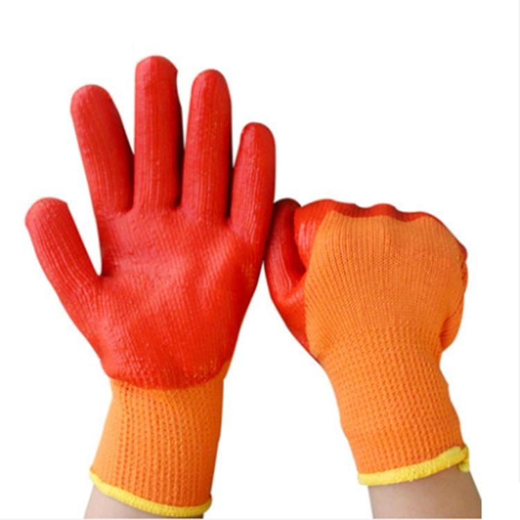 白山Labor protection glossy gloves