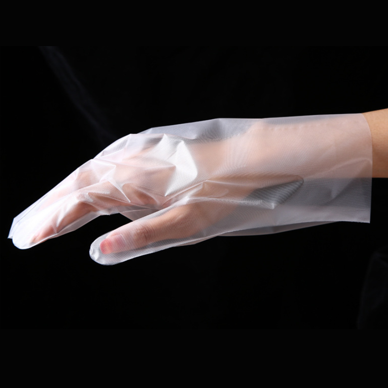 Disposable PE thick gloves